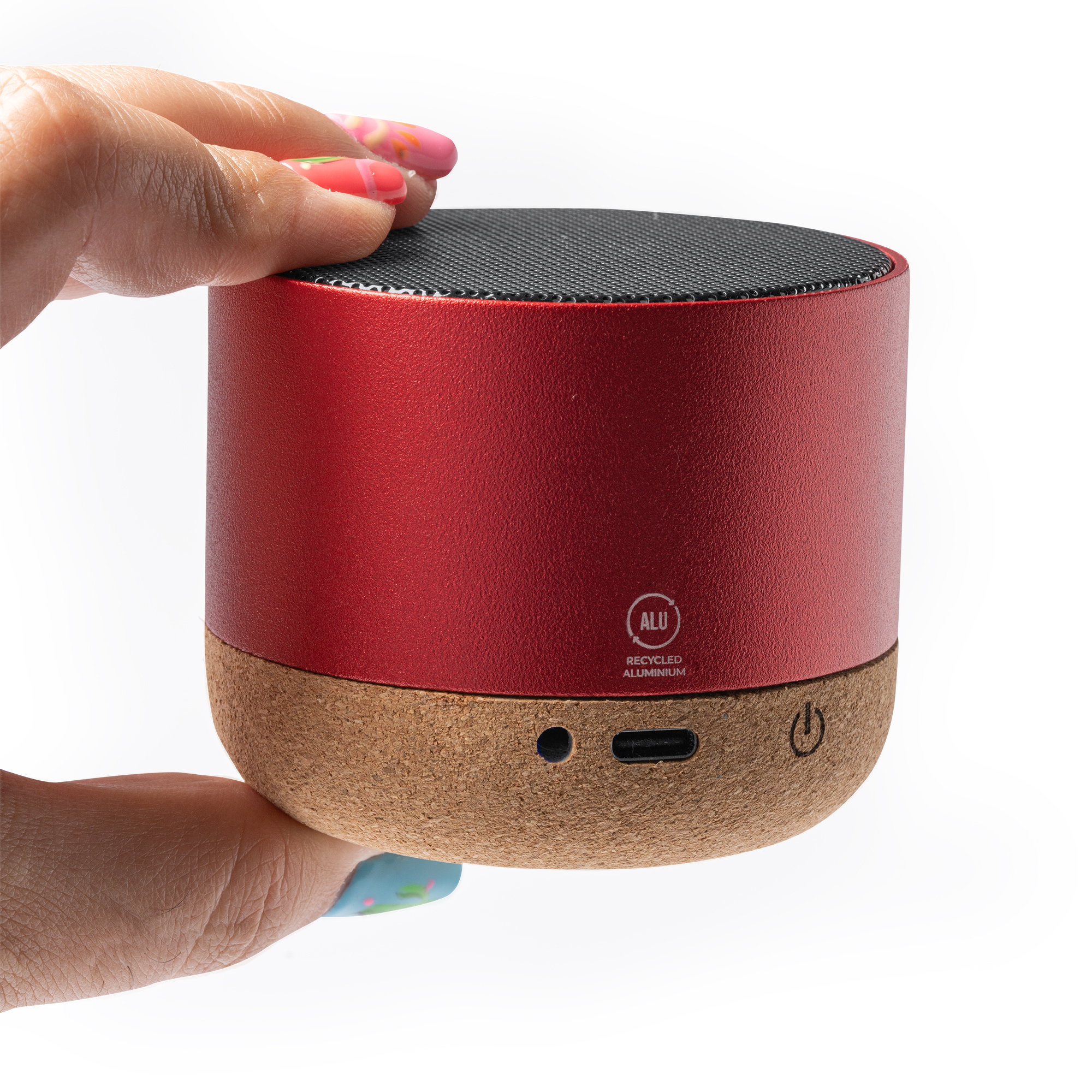 Altavoz bluetooth de aluminio reciclado Voxel - Imagen 3