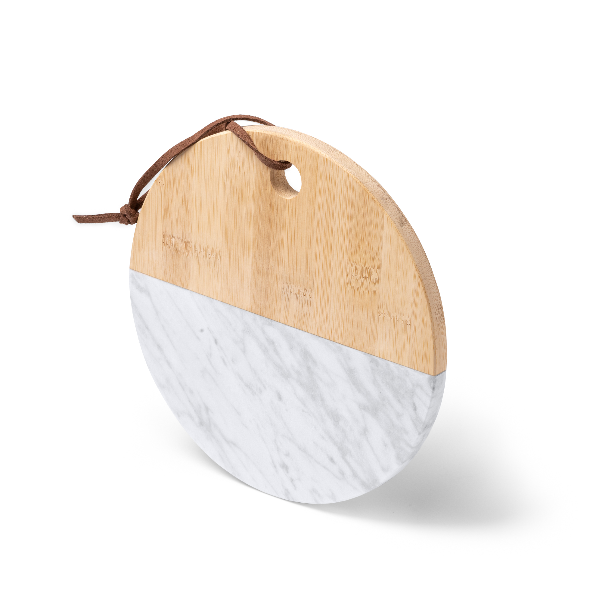 Tabla de bambú y mármol Benek para cocina y cocina