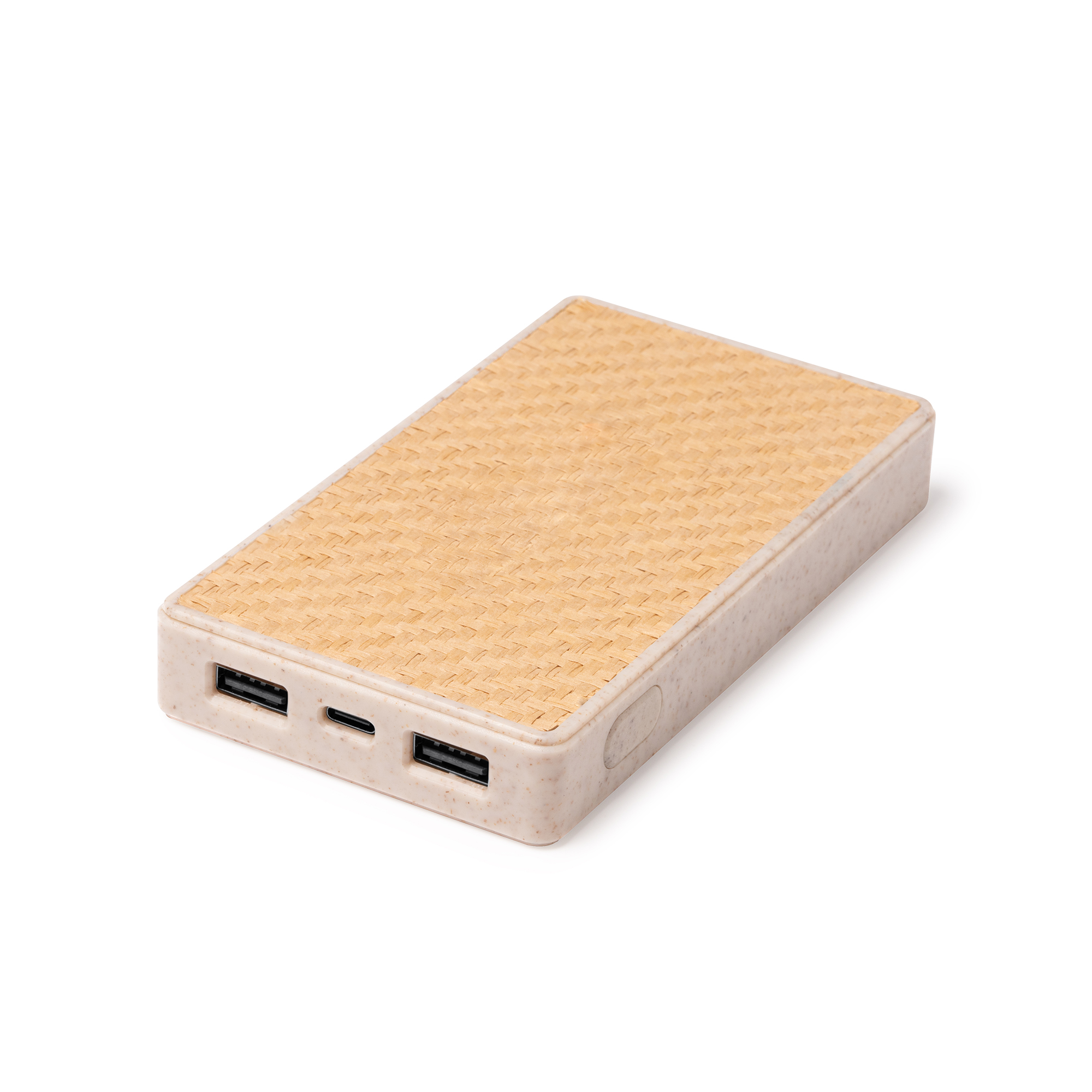 Batería externa eco Brukin 10000mAh de Fibra de Trigo
