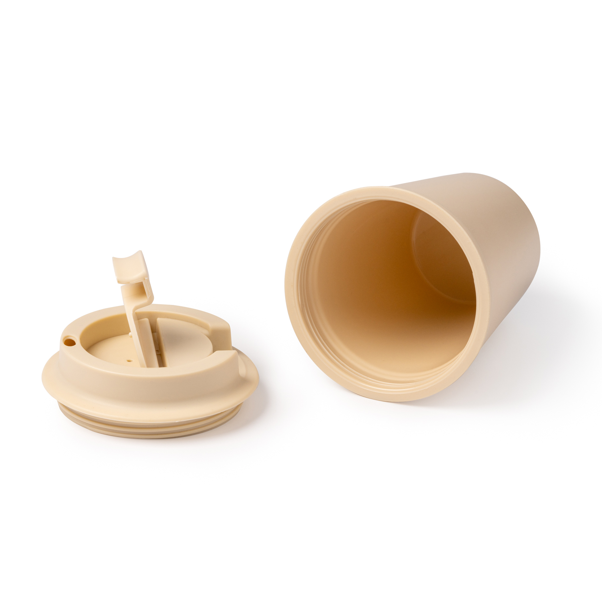 Vaso con tapa OKLAN portátil OKLAN y ecológico OK - Imagen 4