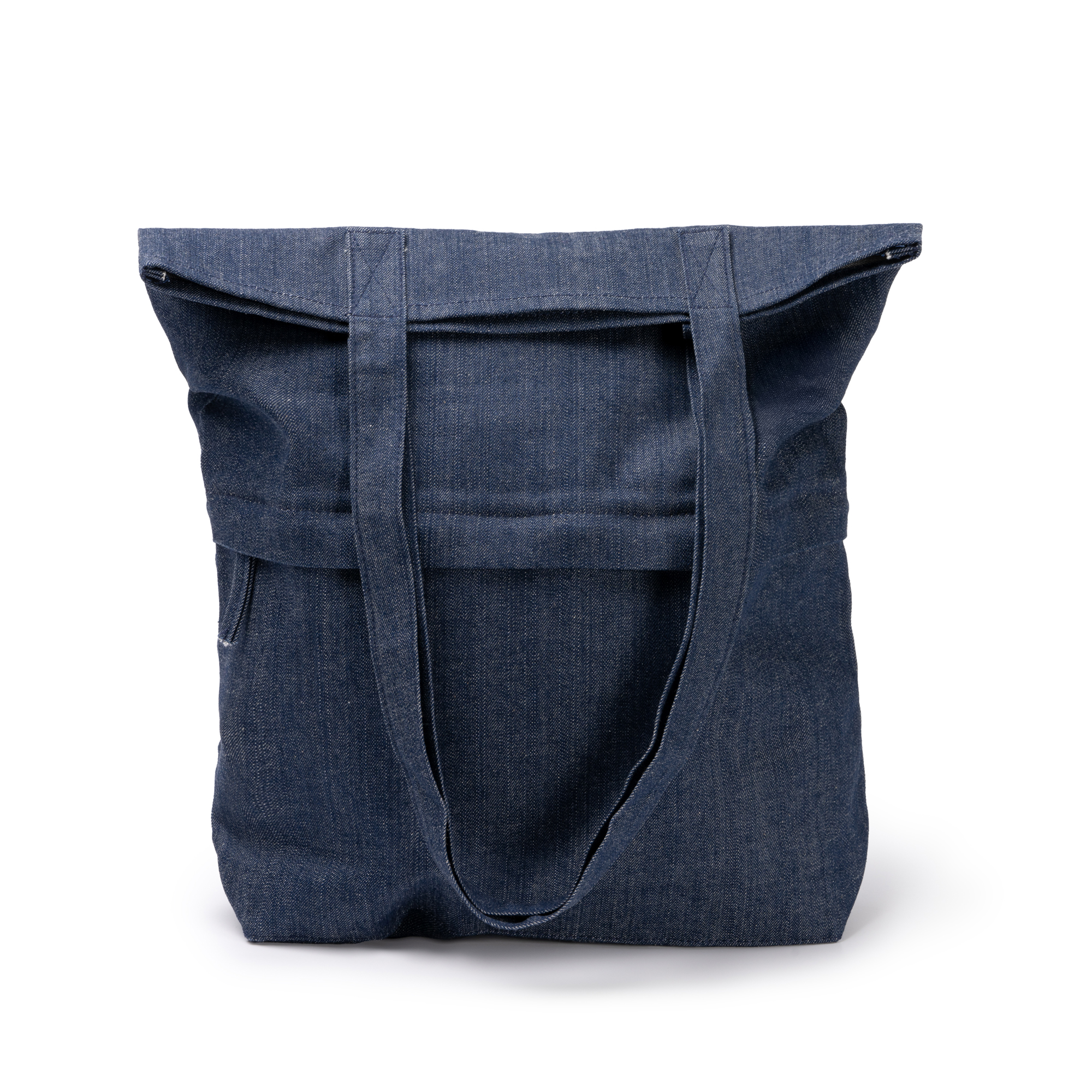 Bolsa vaquera reciclada con diseño vaquero Kirk - Imagen 2