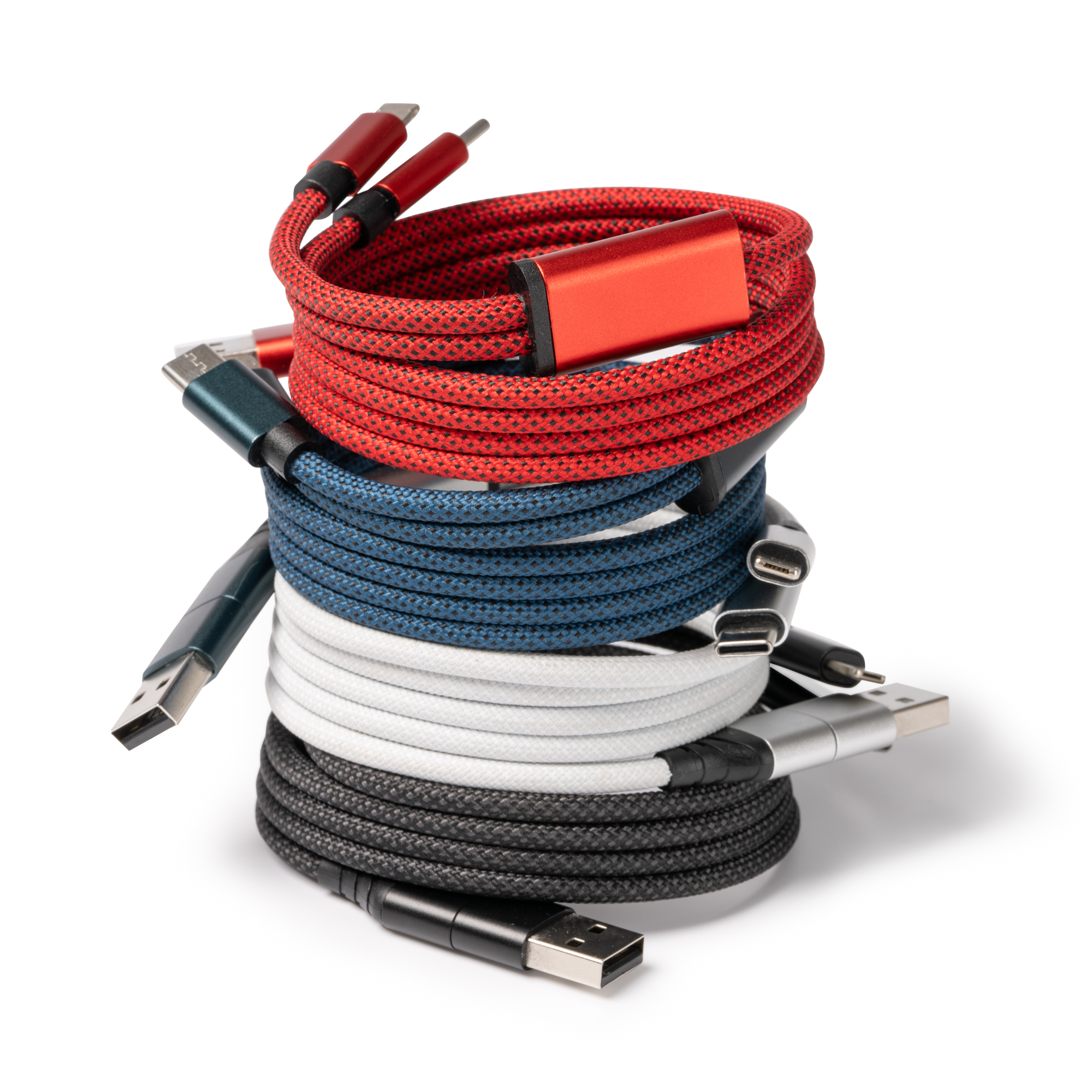 Cable magnético antienredos Elon con multi-conexión USB y Tipo C - Imagen 5