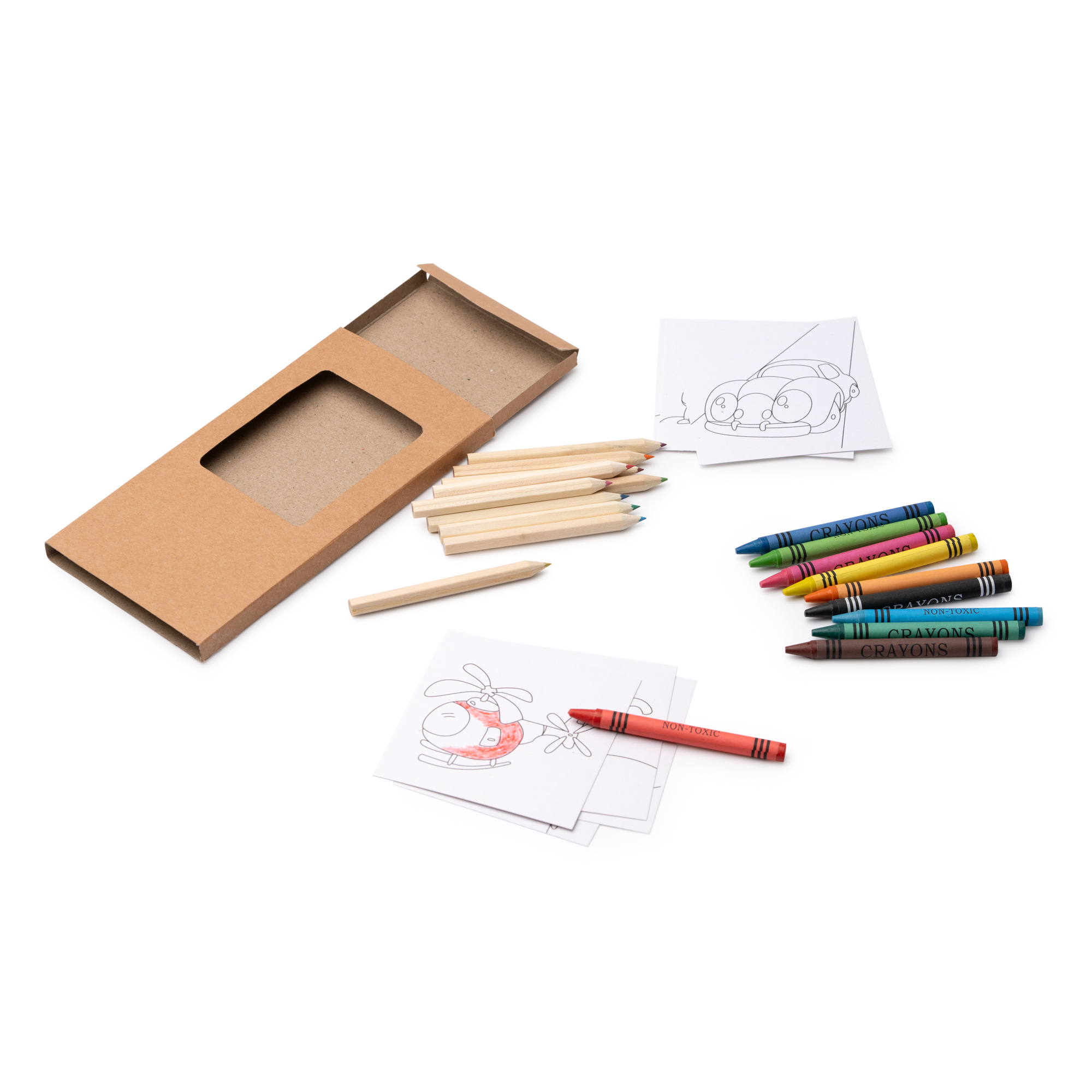 Set de colorear infantil Patley para pintar - Imagen 3