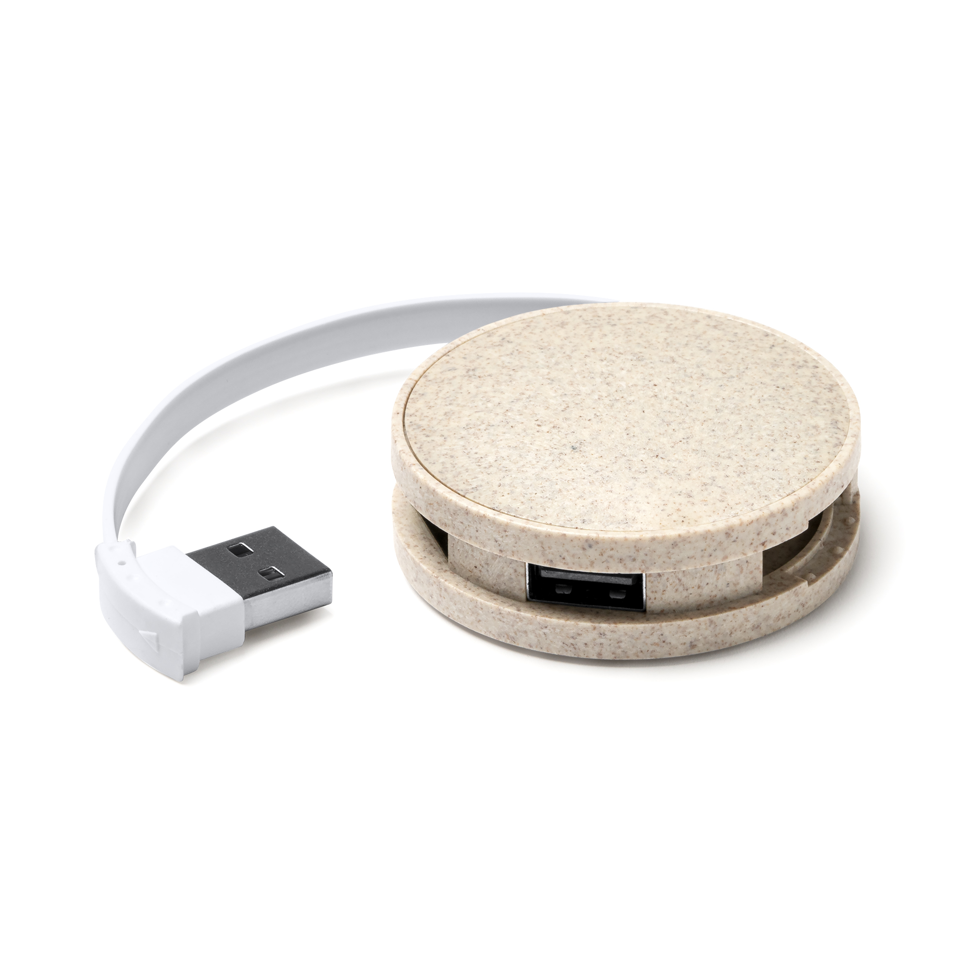 Hub USB de fibra de trigo Gospek