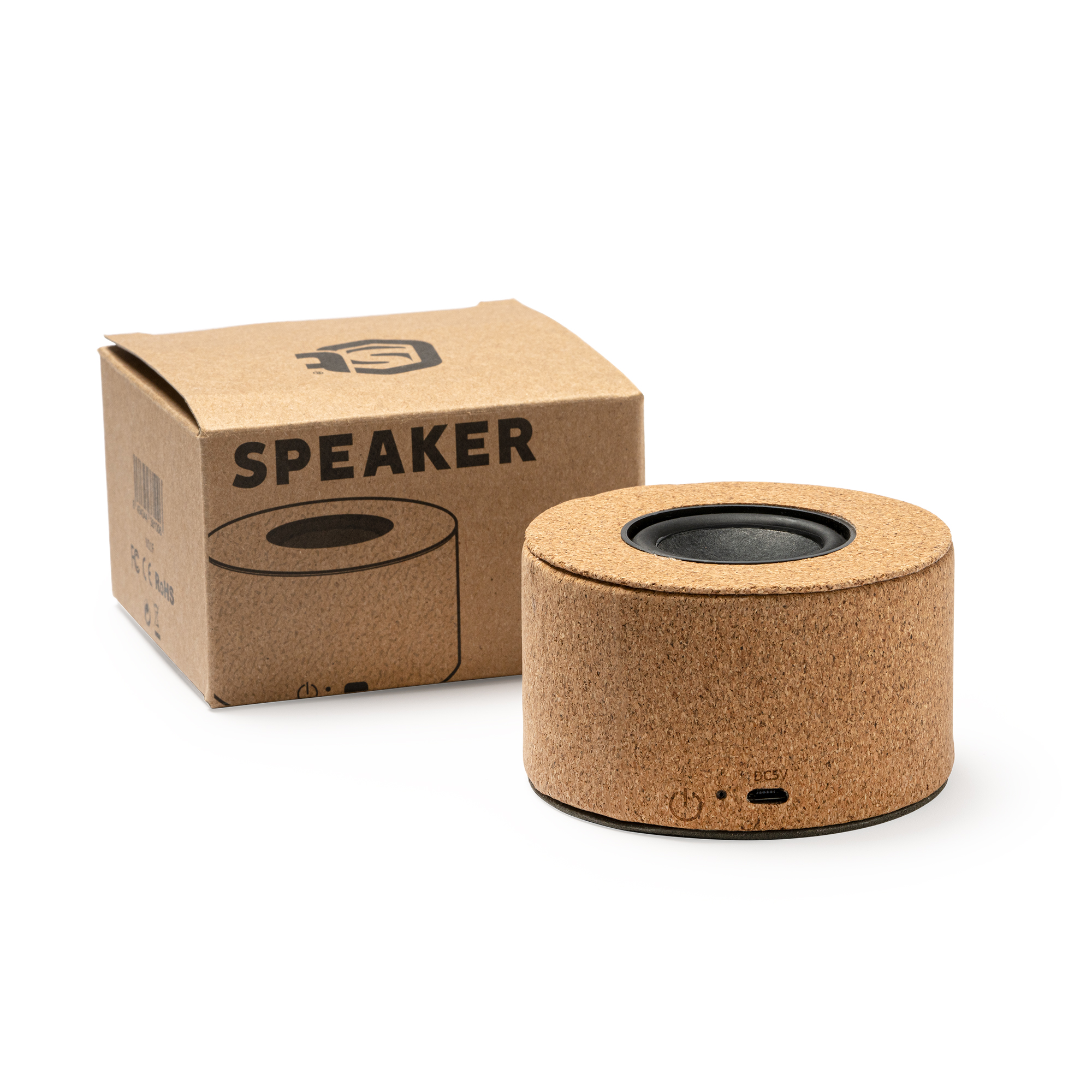 Altavoz bluetooth de corcho Marco - Imagen 3