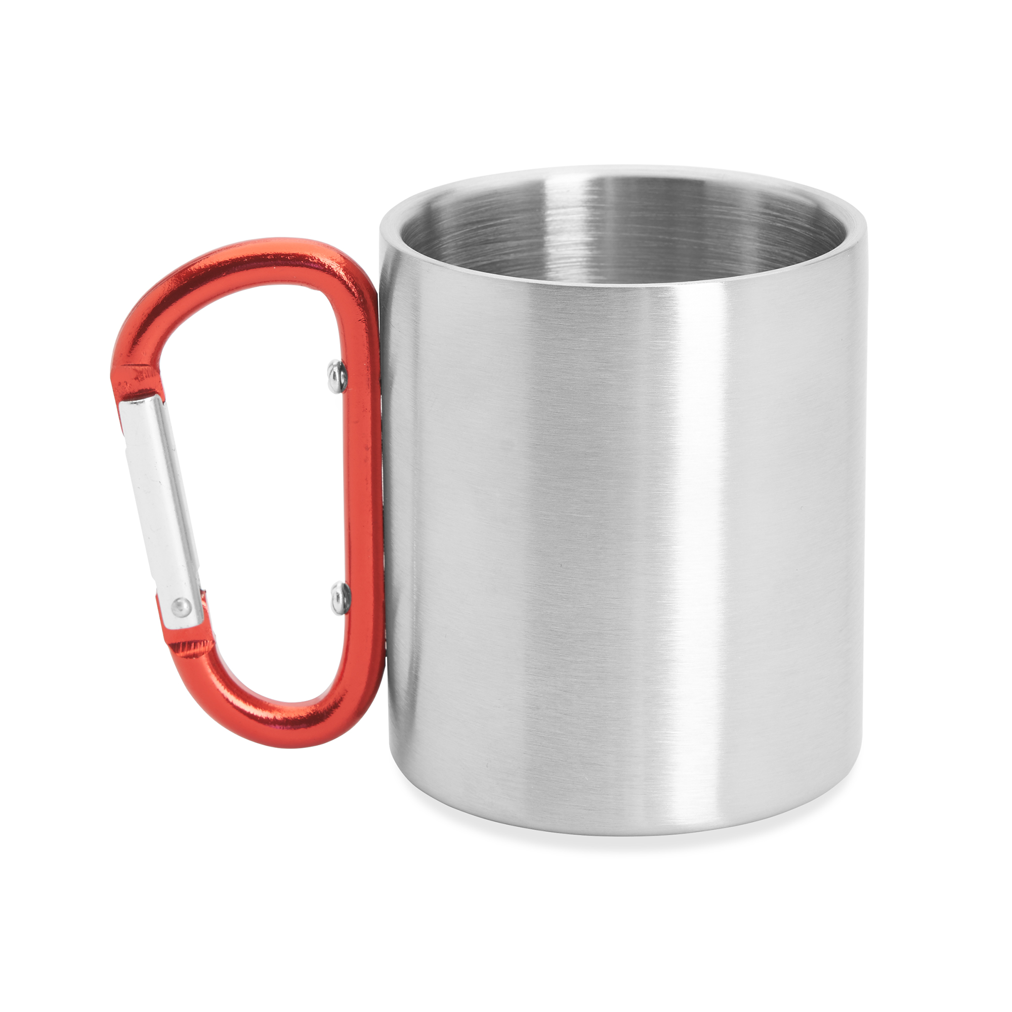 Taza con mosquetón Guaya de inoxidable Guaya de doble