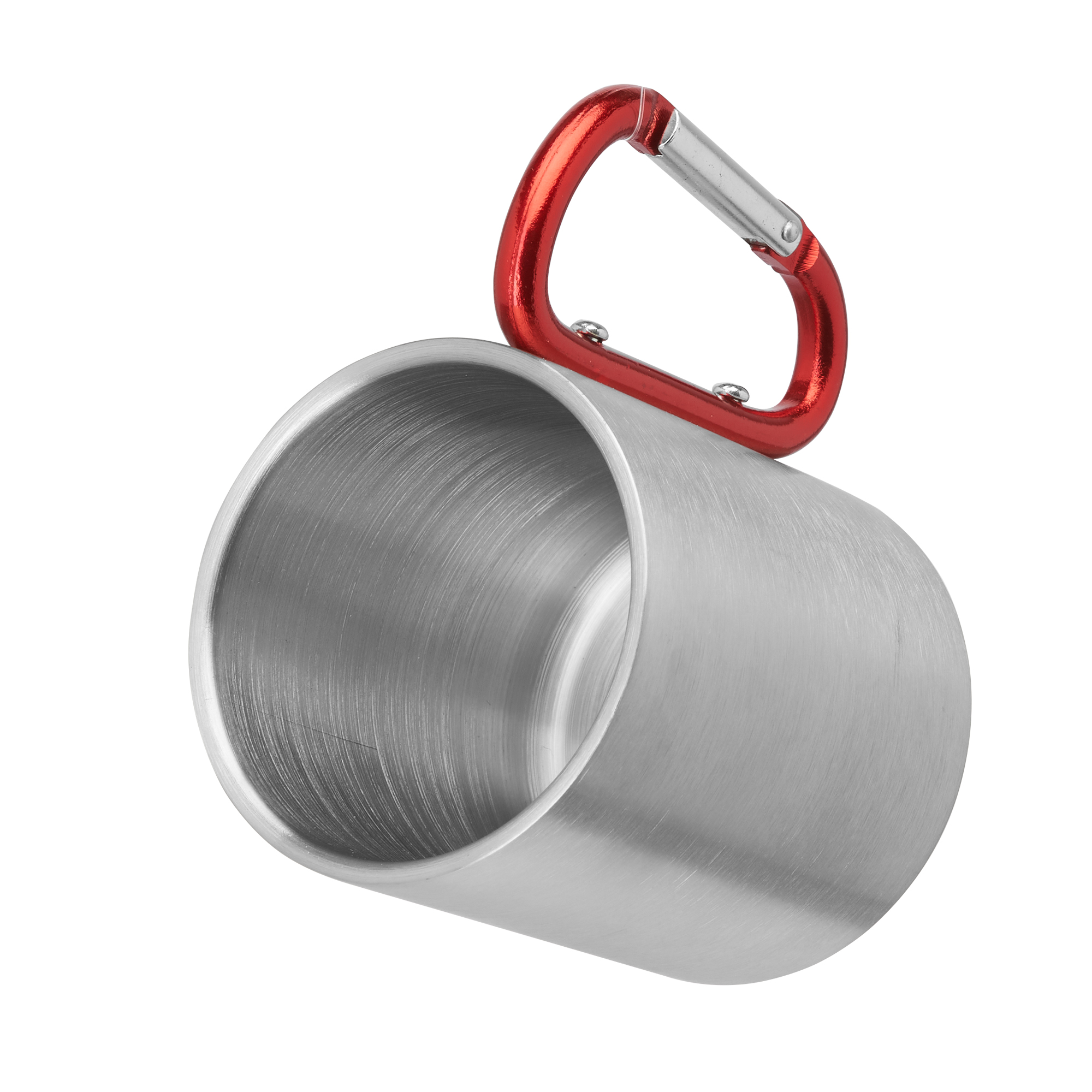 Taza con mosquetón Guaya de inoxidable Guaya de doble - Imagen 3