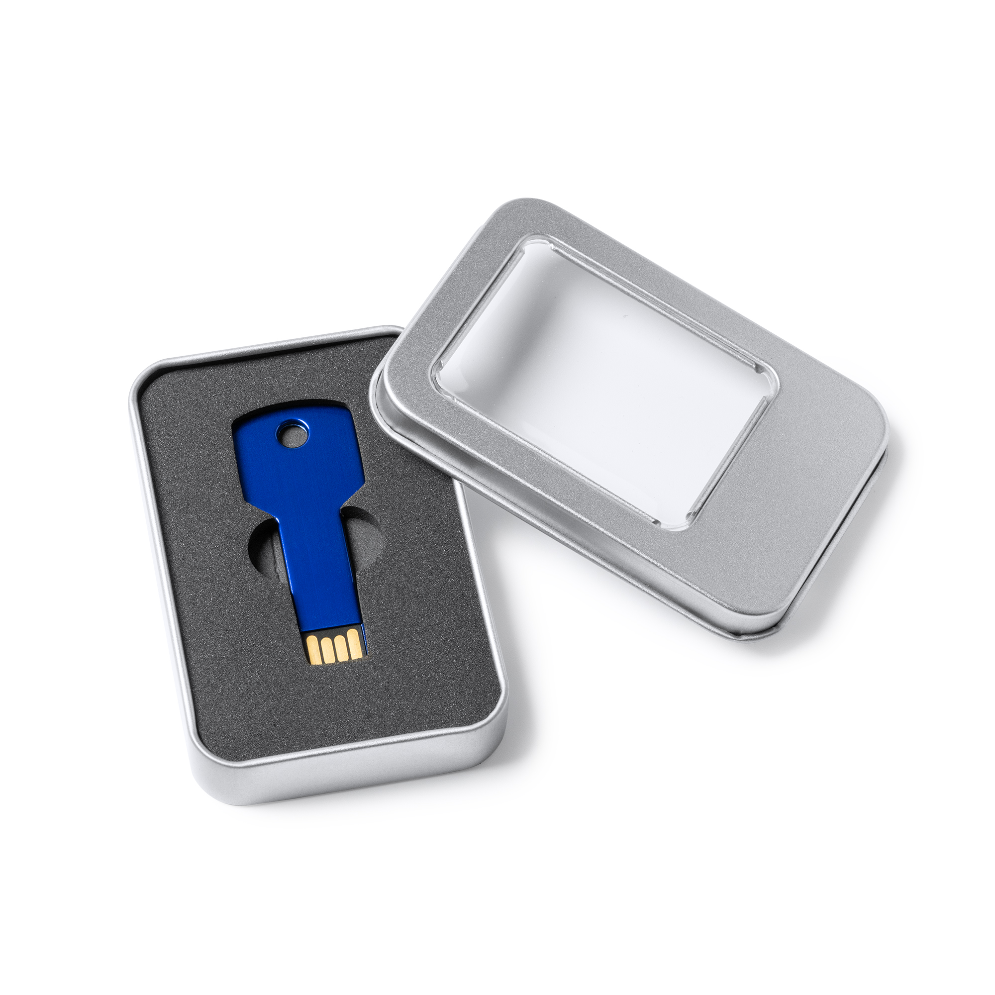 Memoria USB llave de aluminio Cylon - Imagen 3