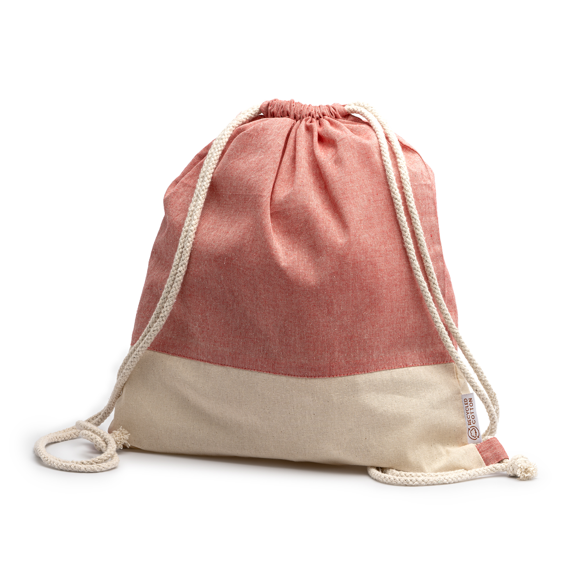 Mochila de cordones Luanda de Algodón Reciclado