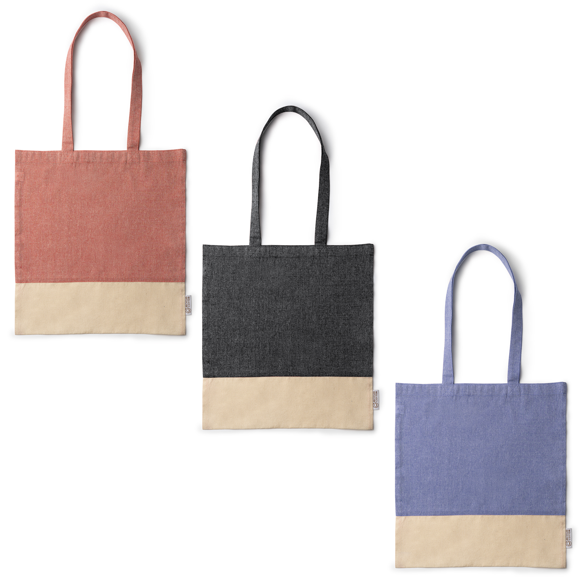 Bolsa de algodón reciclado Palmira - Imagen 3