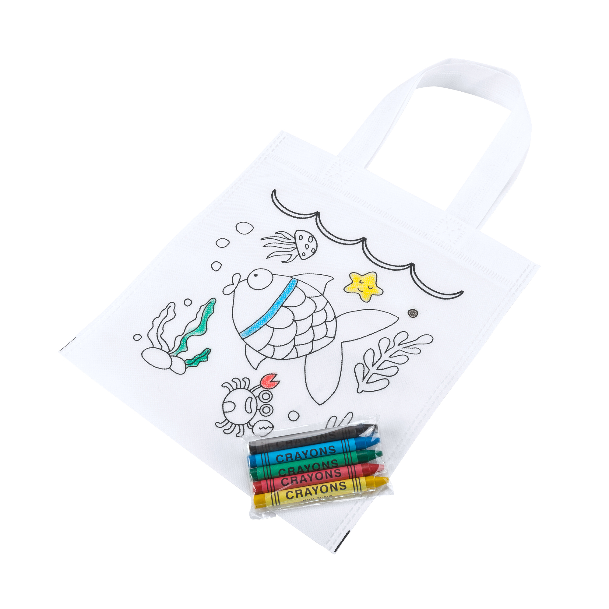 Bolsa infantil para colorear Azor