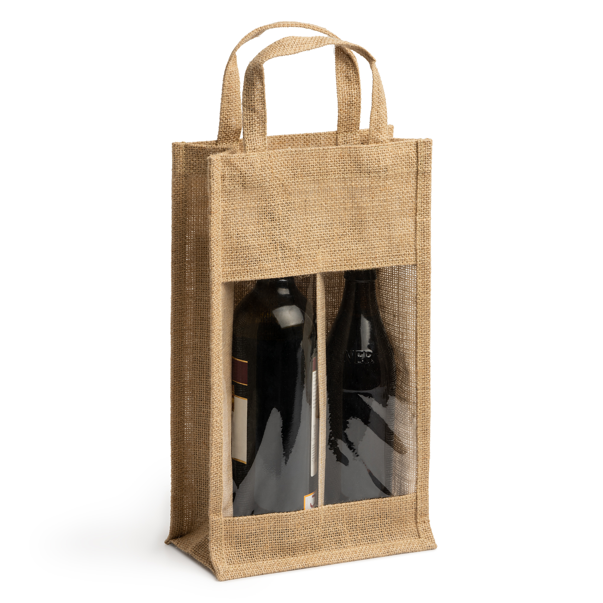 Bolsa de yute para botellas Grace