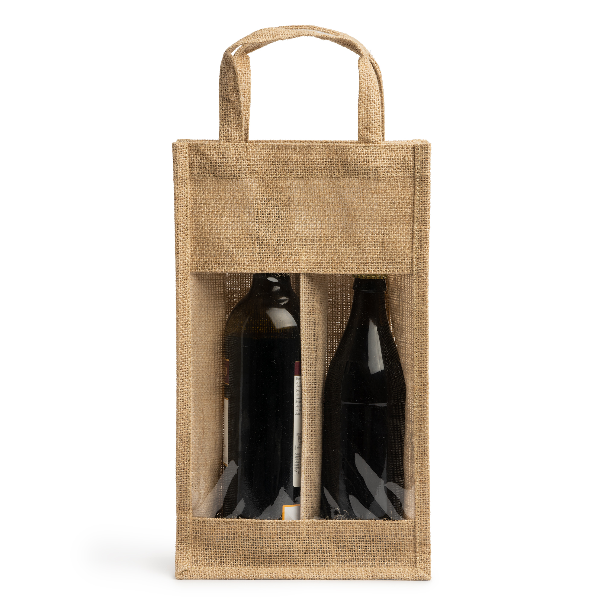 Bolsa de yute para botellas Grace - Imagen 2