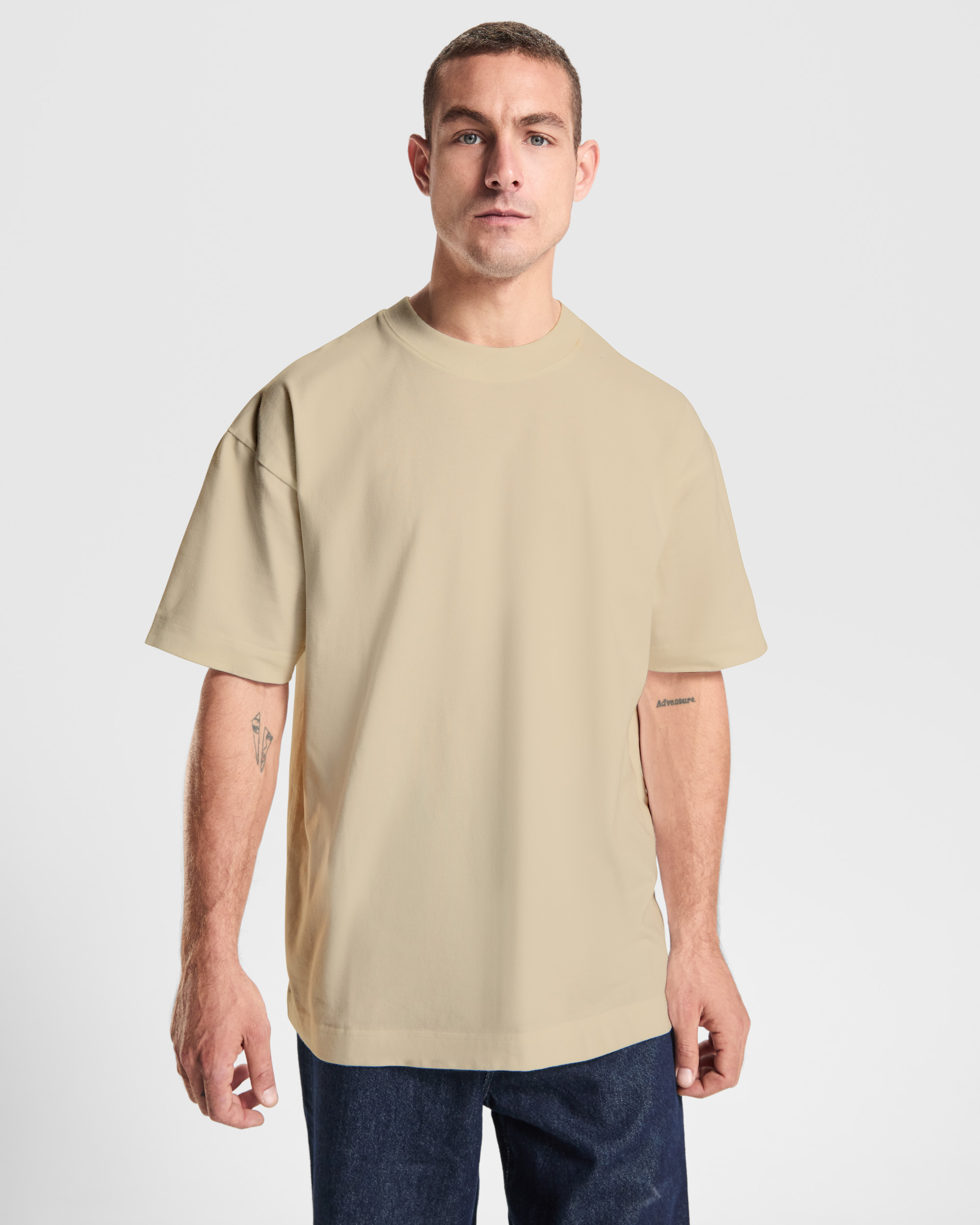 Camiseta oversize Chow Roly de Algodón Premium