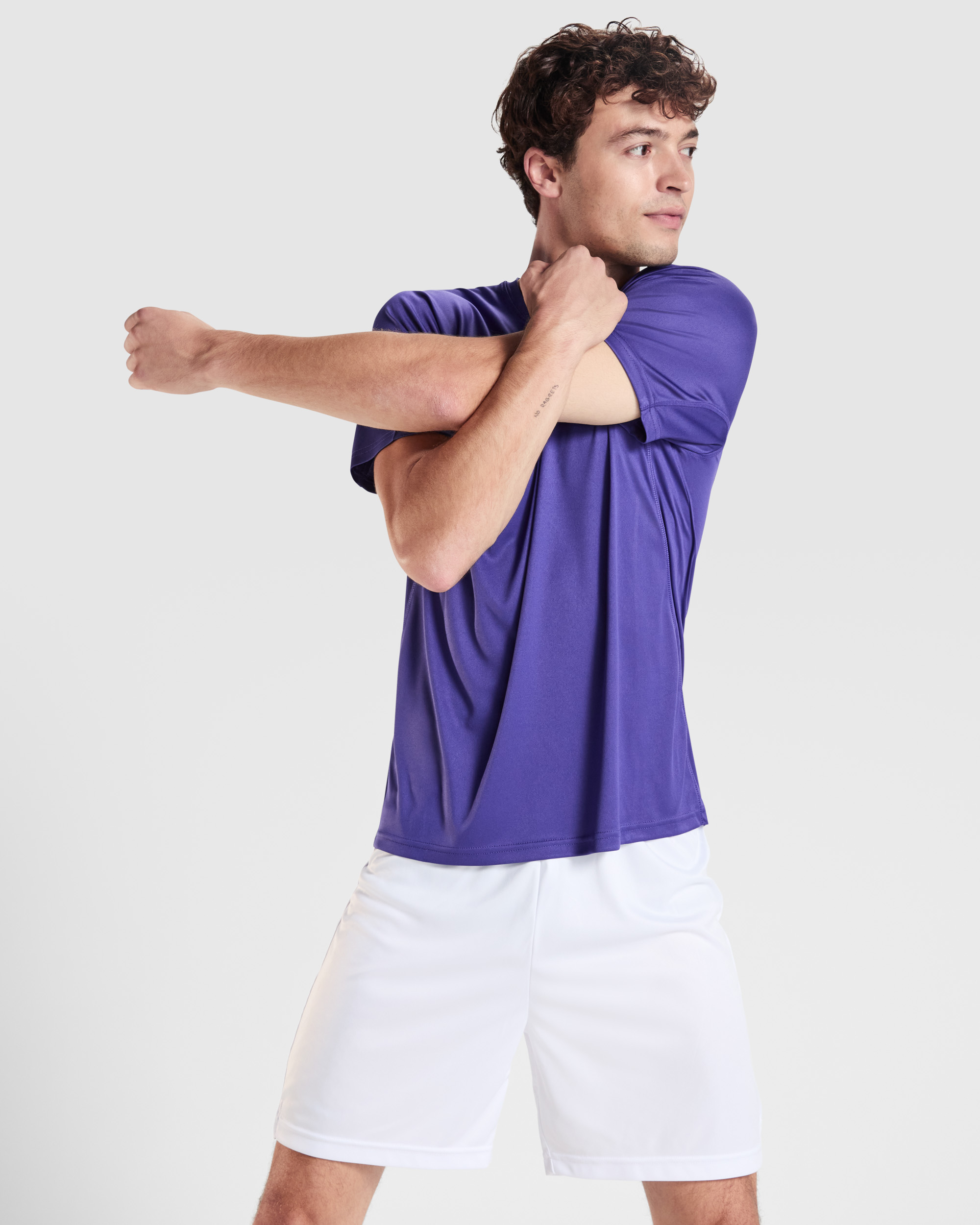 Camiseta técnica Monaco unisex para entrenamiento Monaco para para para alto Monaco técnica con manga ranglán - Imagen 2