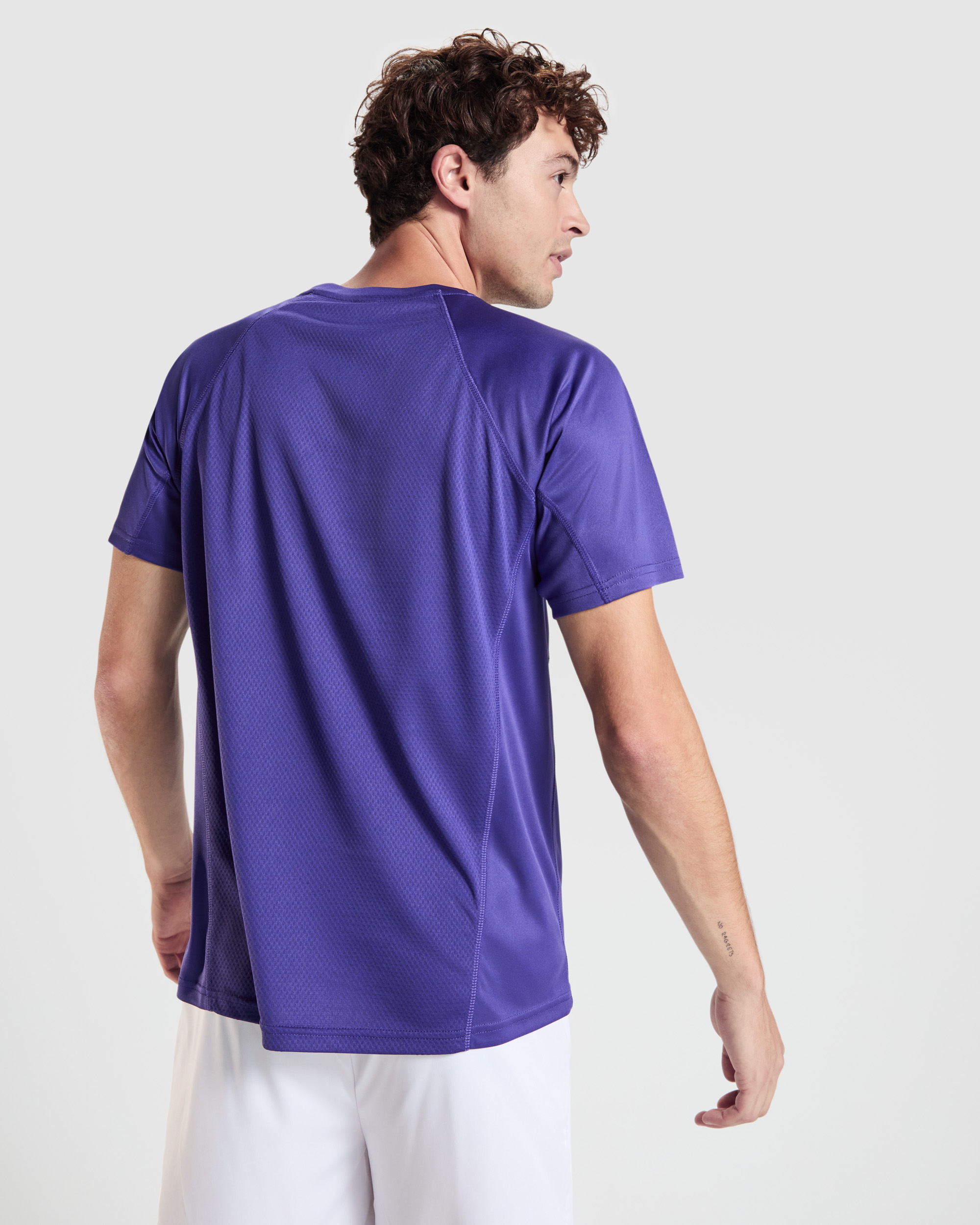 Camiseta técnica Monaco unisex para entrenamiento Monaco para para para alto Monaco técnica con manga ranglán - Imagen 3