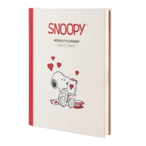 Agenda sin fecha semana vista A5 Snoopy